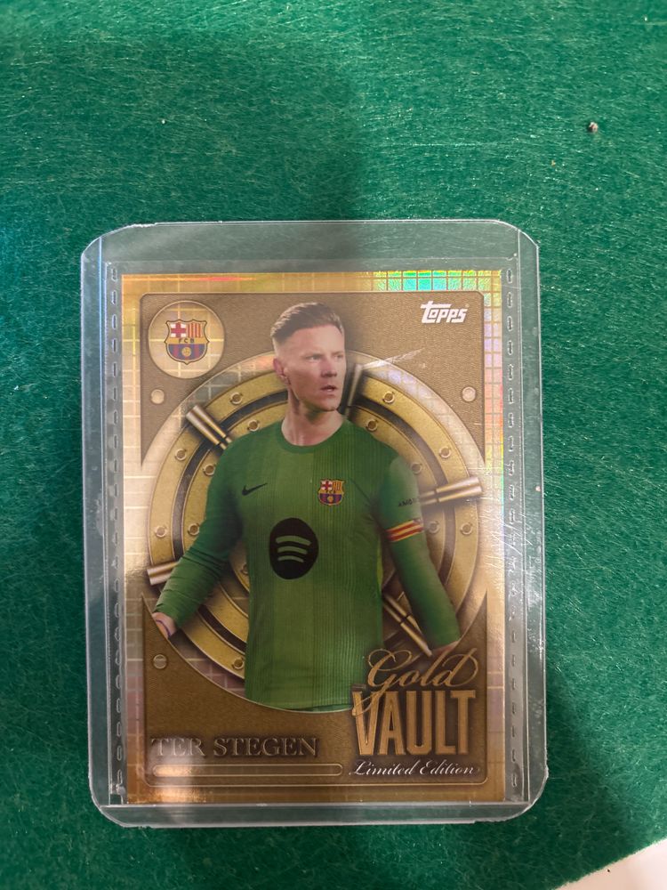 Topps Gold Vault Limited Edition ter stegen