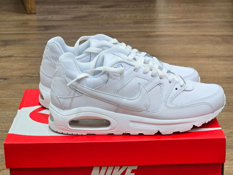 Nike Air Max Command Leather Sneakers Nike Air Max Command Mens Shoes Trainers Size UK8 , 9 11  'White 749760 102 