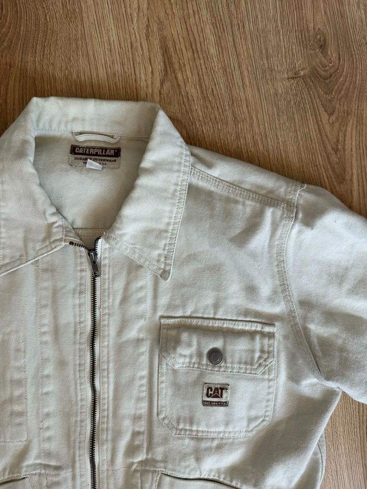 Caterpillar White Jacket