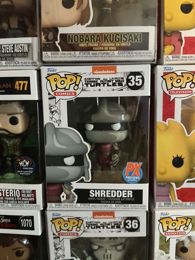 Funko Pop! Comics Shredder Vinyl Figure