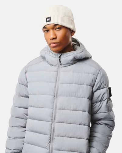 Weekend Offender Kettama Rib Knit Beanie Ivory 2
