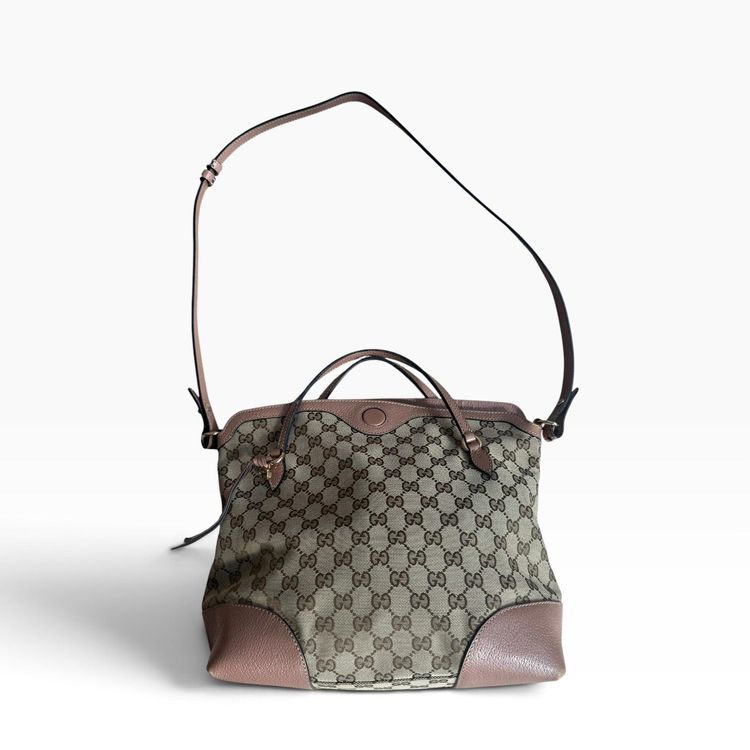 Gucci Bree Jockey Canvas Bag image 2