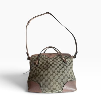 Gucci Bree Jockey Canvas Bag