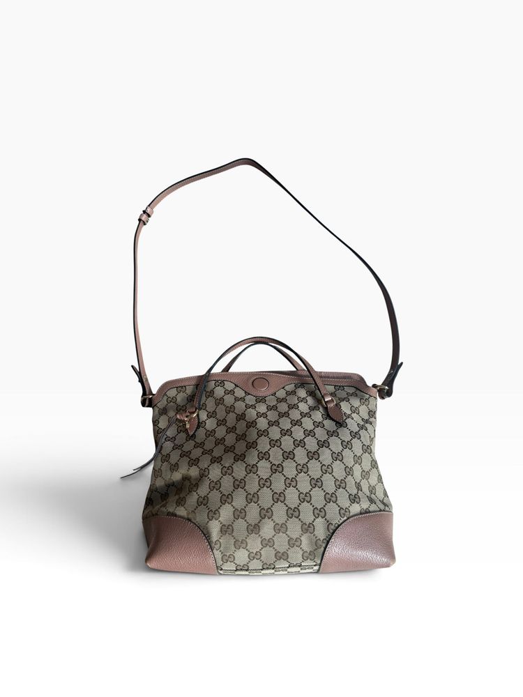 Gucci Bree Jockey Canvas Bag image 9