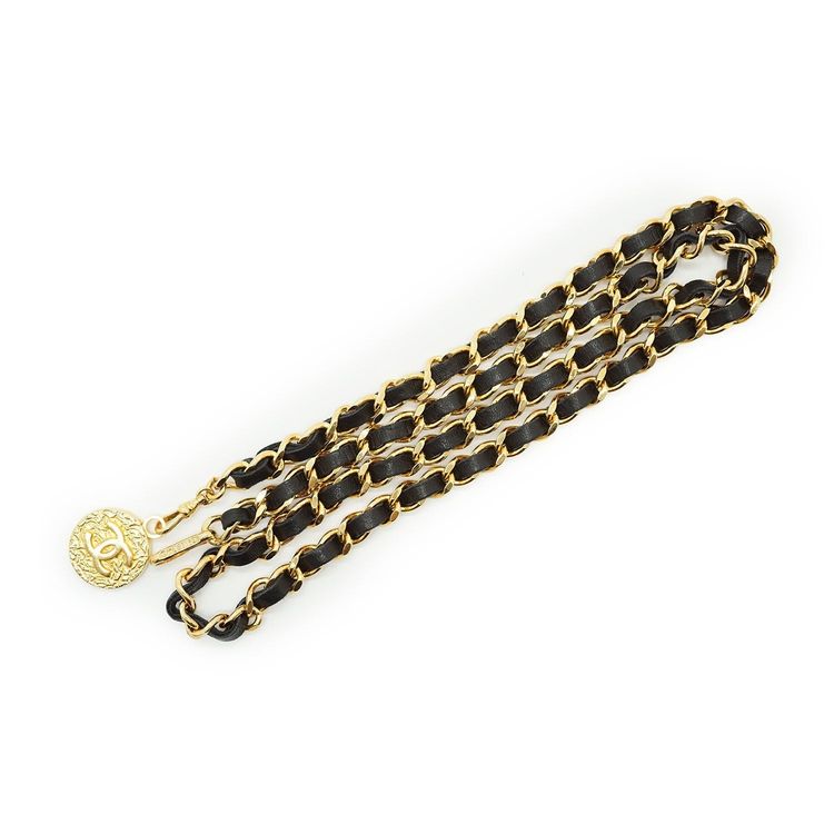 Immagine di Chanel Vintage Metal Belt CC 7