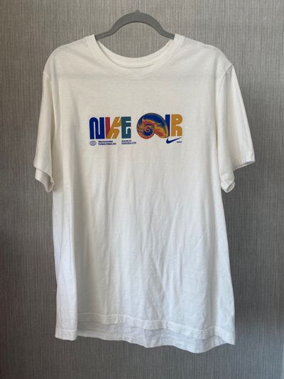 Nike White Graphic T-Shirt