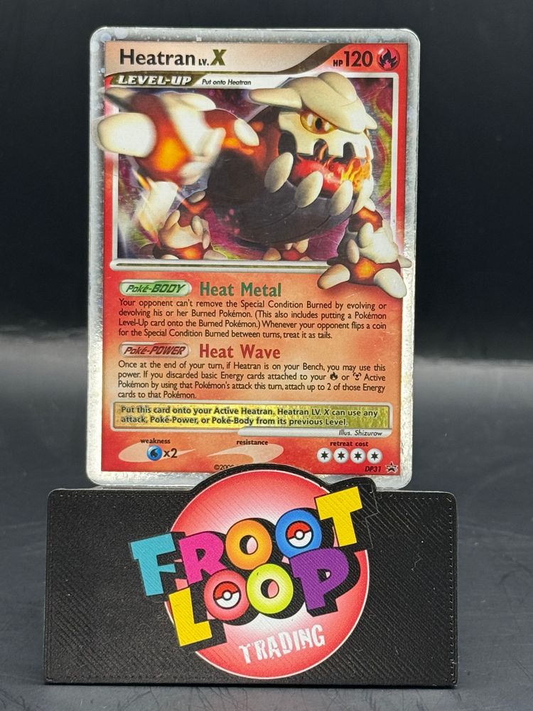 Pokemon Heatran lv X Promo DP31 (H/P) image 1