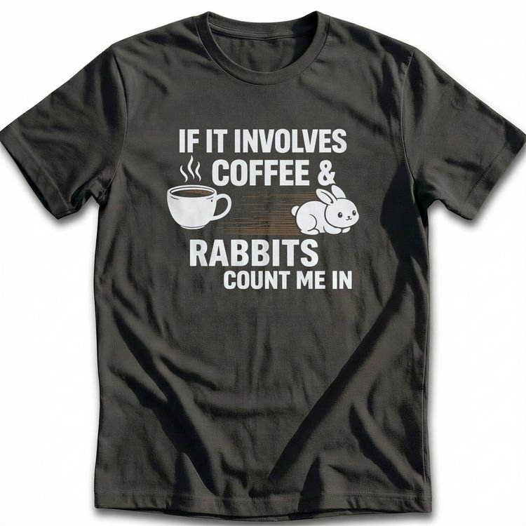 COFFEE & RABBITS 035 T-Shirt US image 1