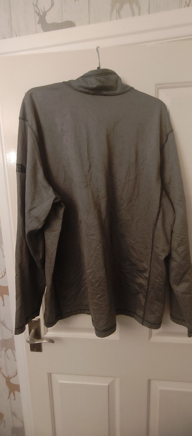 Immagine di 2XL The North Face Grey Quarter-Zip Pullover 2