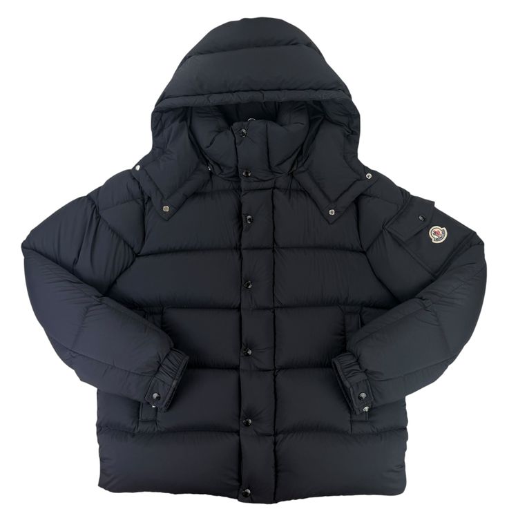 Moncler Men’s Black Vezere Down Jacket - Size 4 image 6