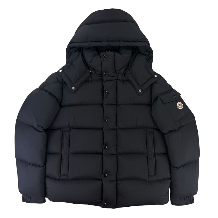 Moncler Men’s Black Vezere Down Jacket - Size 4 image 1