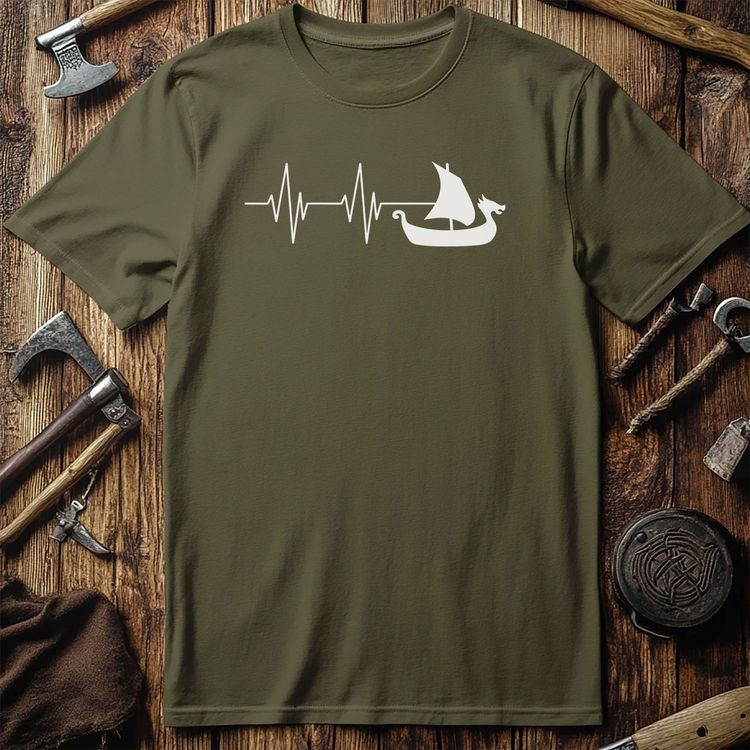 Viking Heartbeat T-Shirt 5