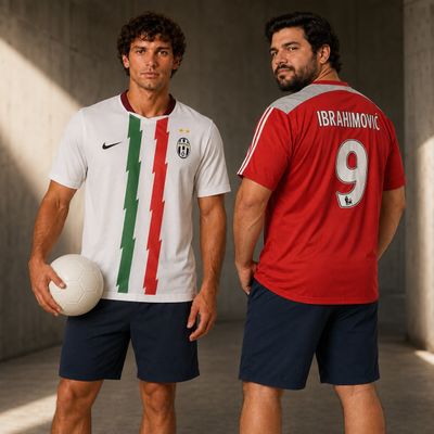 Maglia Juve + Maglia Ibra Manchester buone condizioni