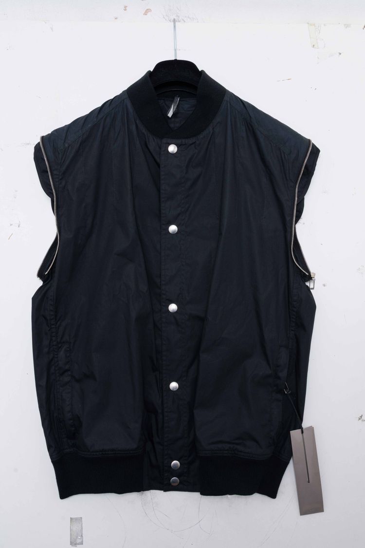 Dior Homme Convertible 2-in-1 Zip-Off Bomber Jacket & Vest image 15