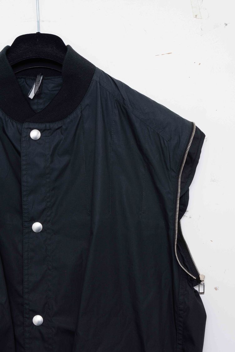 Dior Homme Convertible 2-in-1 Zip-Off Bomber Jacket & Vest image 4