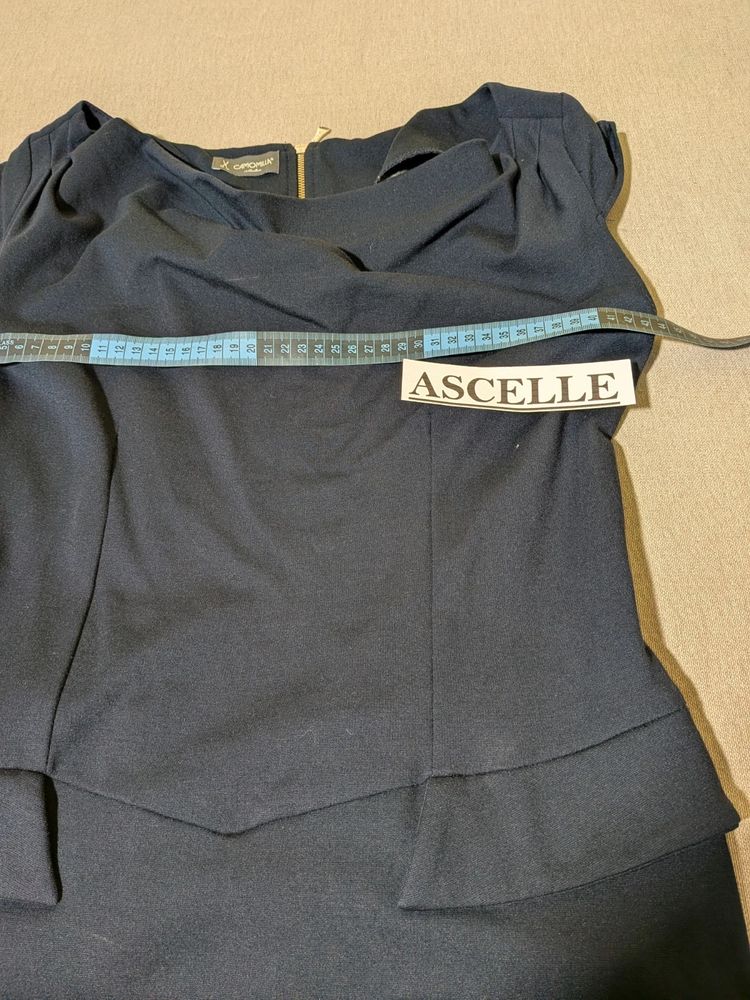 Abitino elegante Camomilla Italia blu notte Tg. 44 (IT) - Viscosa e Elastan image 7