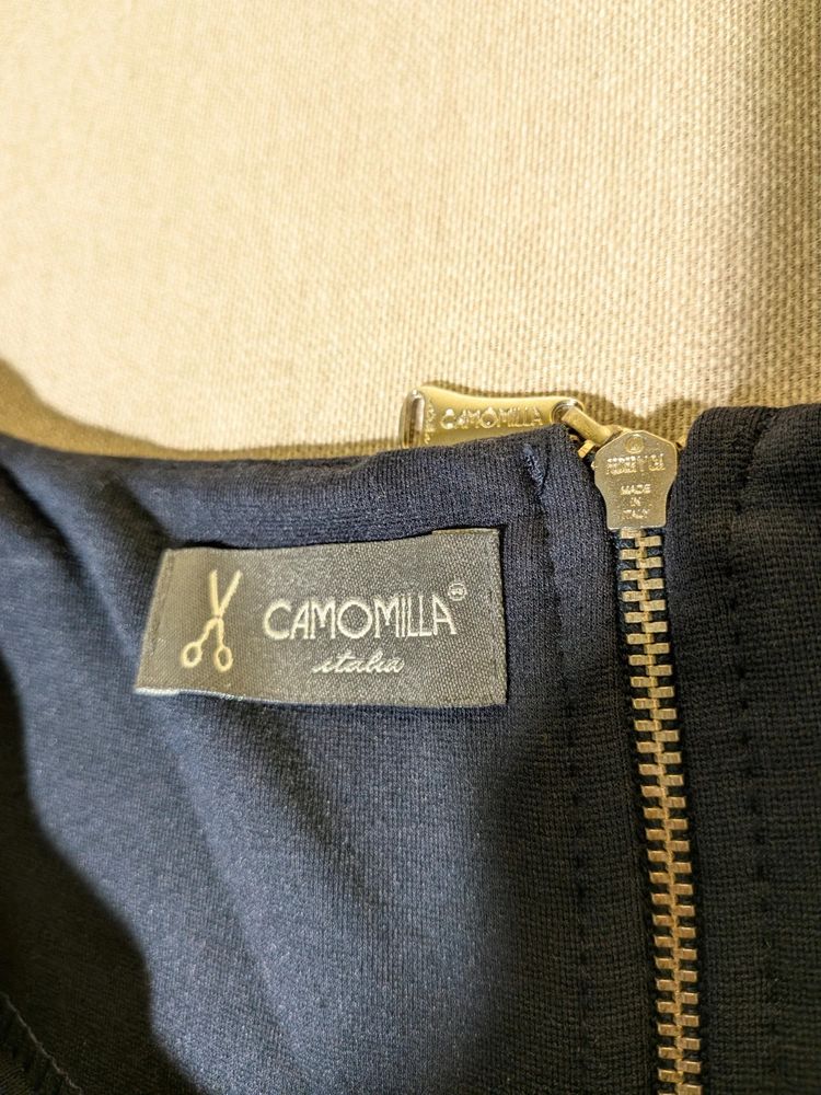 Abitino elegante Camomilla Italia blu notte Tg. 44 (IT) - Viscosa e Elastan image 3
