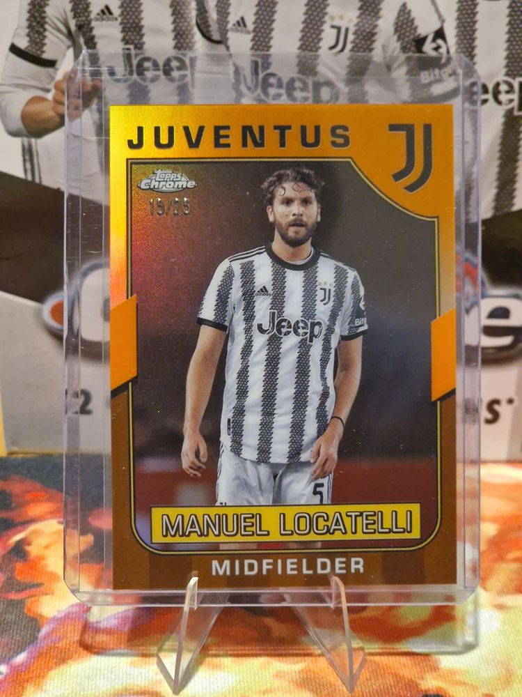 Topps Juventus Manuel Locatelli /25 Topps Chrome Juventus product image