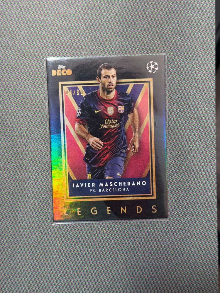 Javier Mascherano Legends 04/99 image 1