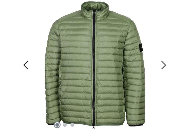 Stone Island Green Quilted Jacket BNWT