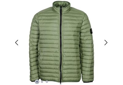 Stone Island Green Quilted Jacket BNWT