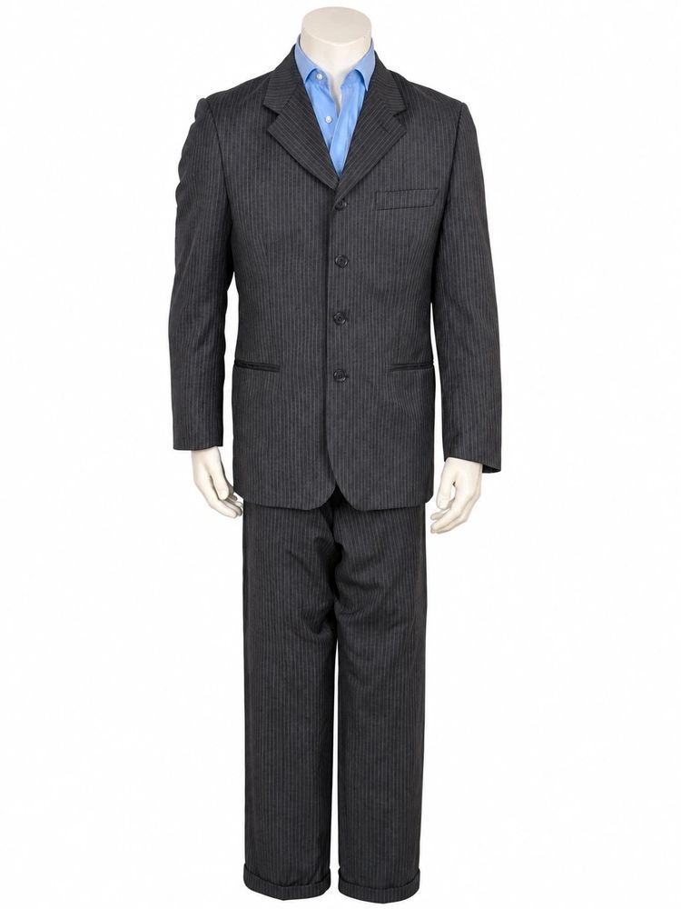 Immagine di Abito completo uomo Titanus Franco Russi 100% pura lana vergine taglia.50 Sartoriale Made in Italy 1