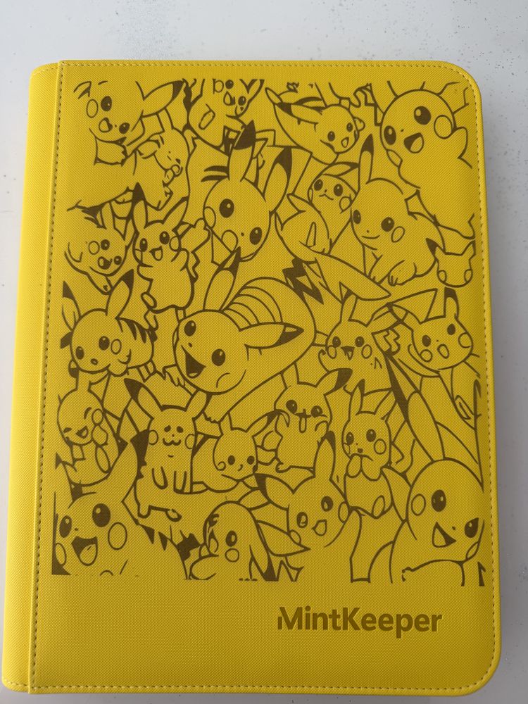 Yellow Mintkeeper Card Binder 