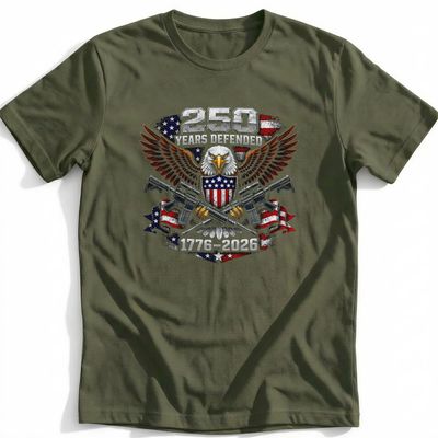 USA MILITARY 250 DEFENDED T-Shirt US 4