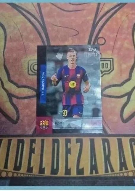 Topps FC Barcelona Team Set Dani Olmo 66/199 obraz 1