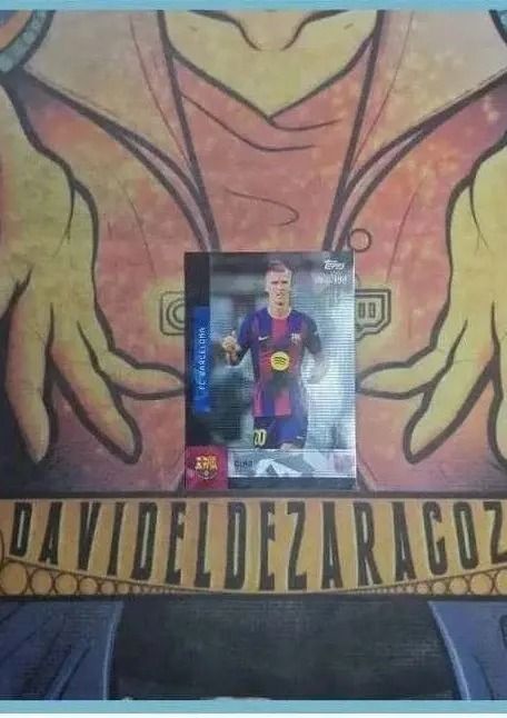 Topps FC Barcelona Team Set Dani Olmo 66/199 obraz 2