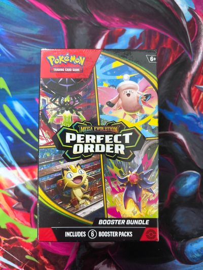 Pokémon Trading Card Game Mega Evolution Perfect Order Booster Bundle