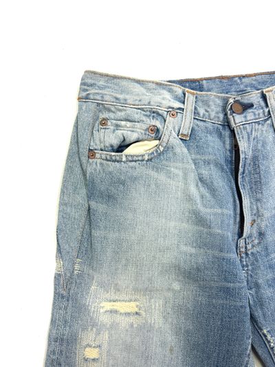 Levi's 501 Big E cimosato Levis rework cimosa selvedge scovill zipper 17