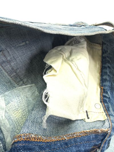 Levi's 501 Big E cimosato Levis rework cimosa selvedge scovill zipper 3