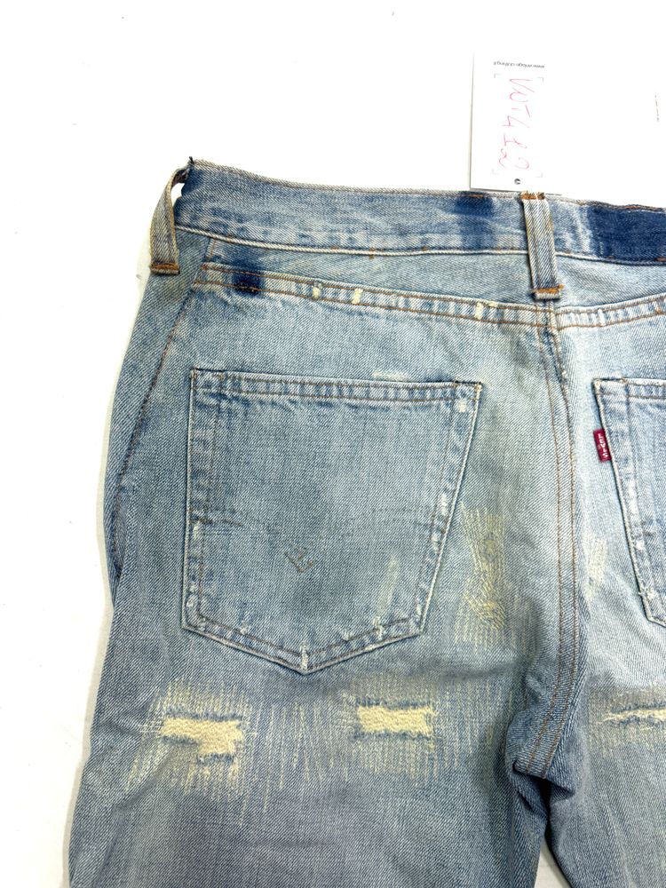 Levi's 501 Big E cimosato Levis rework cimosa selvedge scovill zipper 10