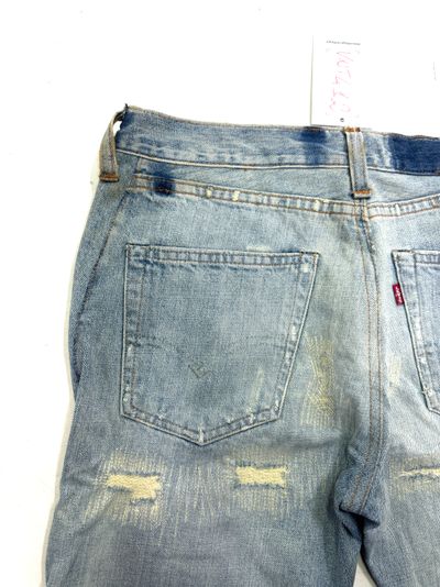 Levi's 501 Big E cimosato Levis rework cimosa selvedge scovill zipper 10