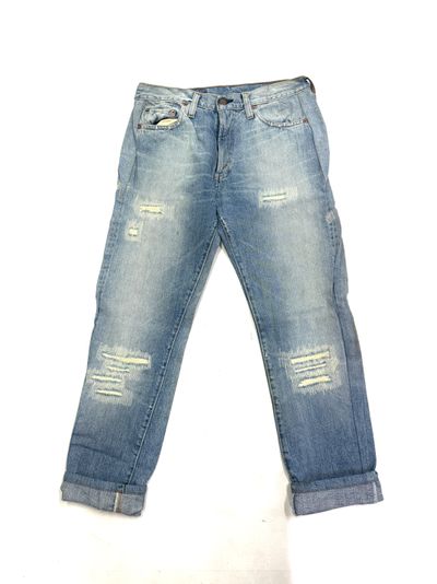 Levi's 501 Big E cimosato Levis rework cimosa selvedge scovill zipper 1