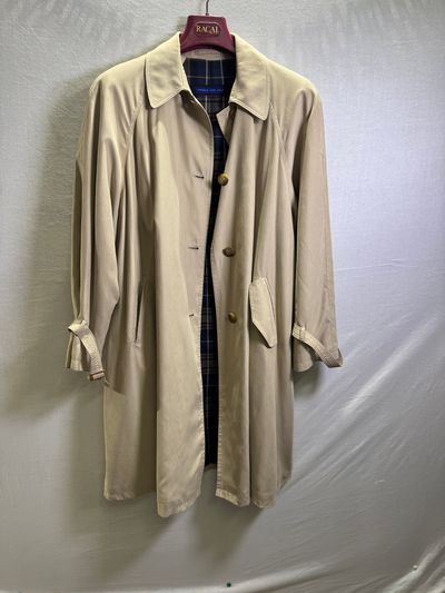 Trench Coat Beige Classico - Trench and Coat - Fodera Tartan