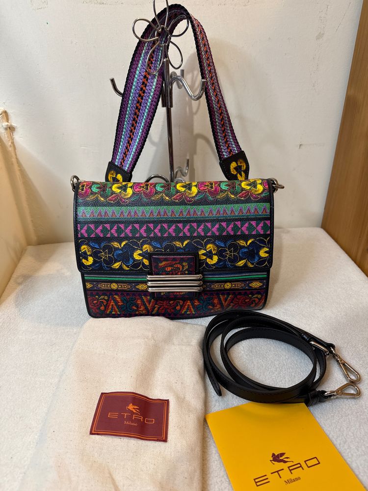 Etro Patterned Shoulder Bag