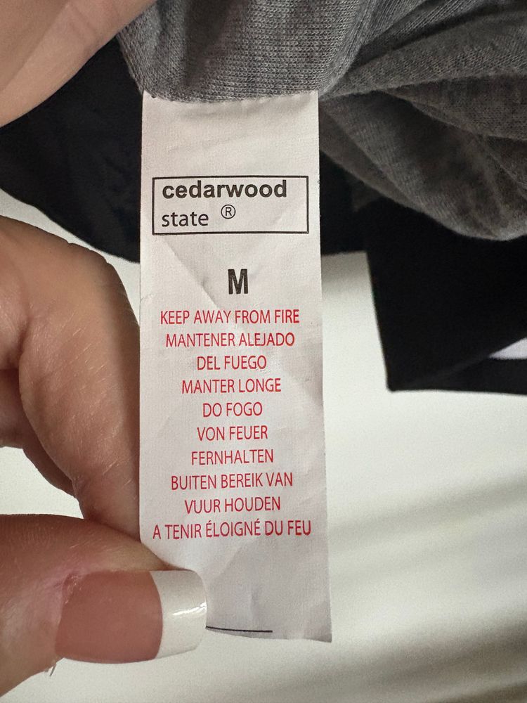 Cedar Wood State Black Hooded Jacket imagen 7