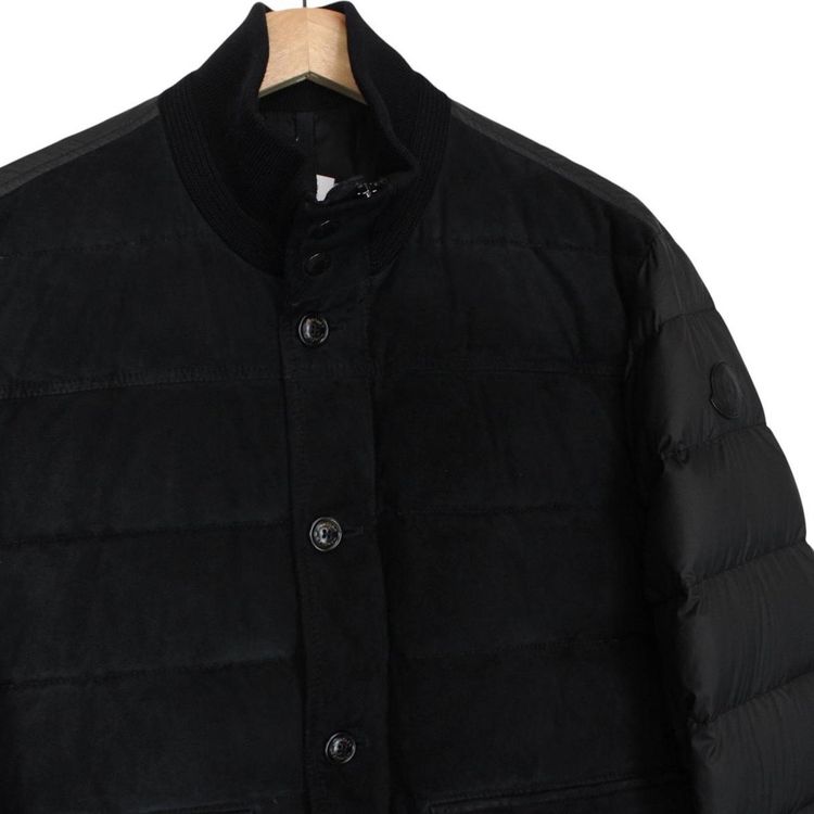 Moncler Raphael Suede Leather Down Jacket Medium 3