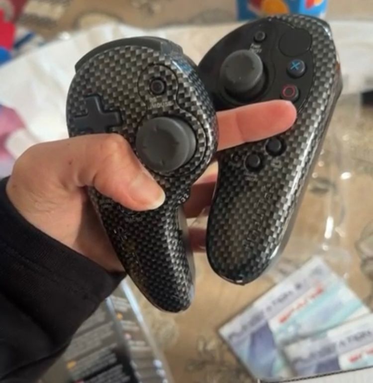 Carbon Carbon Fiber Textured Game Controllers product image