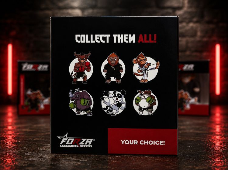 Forza Fighting Gear Limited Edition Animal Figure Collectible Toys - Bulldog 3