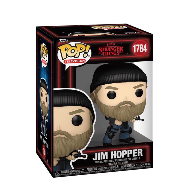 Funko Pop! Television Jim Hopper Vinyl Figure