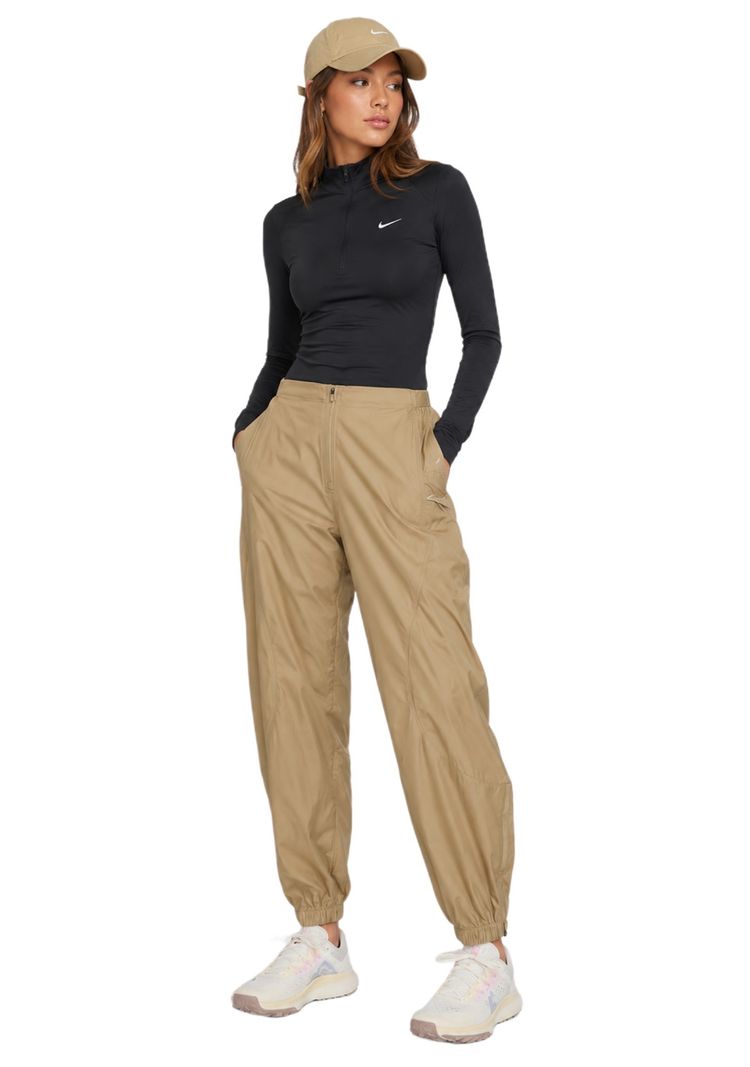 Nike Women'S Beige Cargo Pants