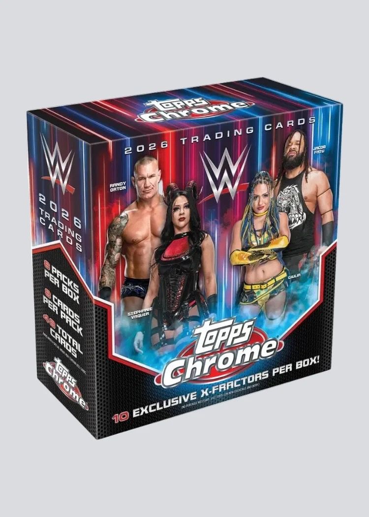 Topps Topps chrome WWE 2026  Mega Box product image
