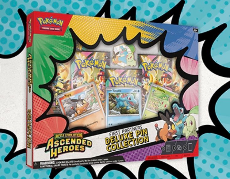 Pokémon Ascended Heroes Deluxe Pin Collection product image
