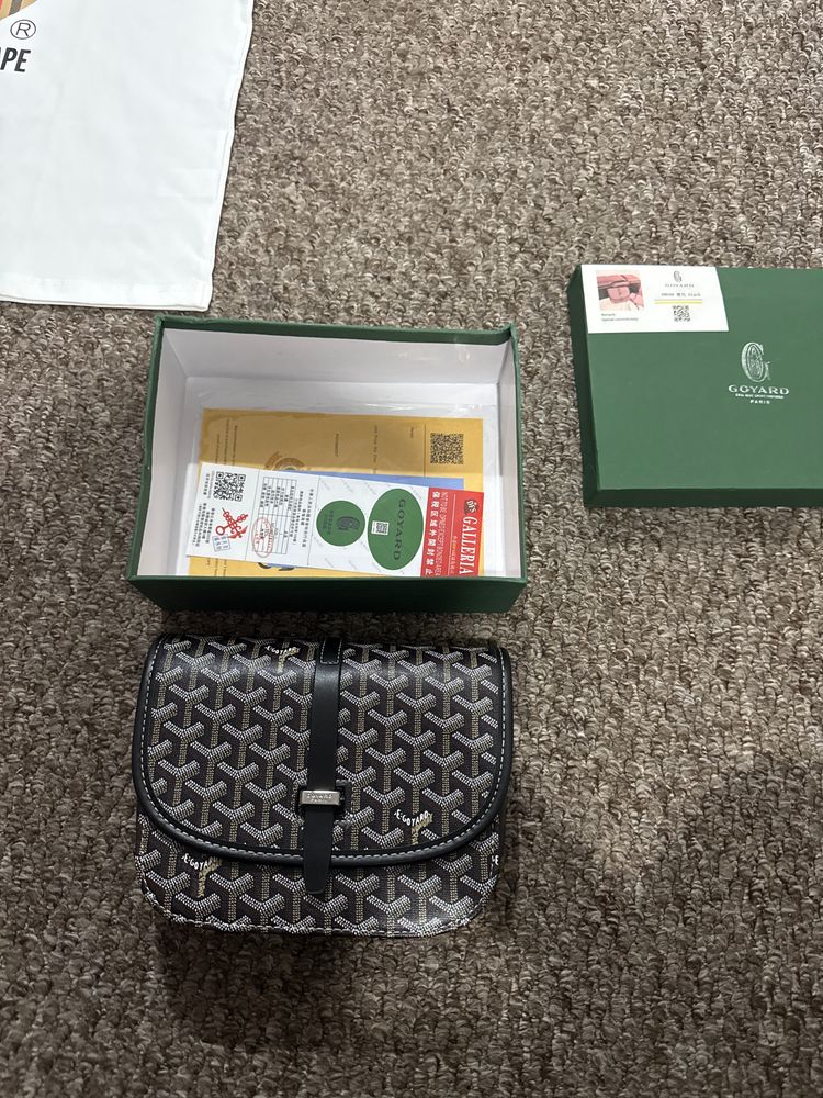 Goyard Patterned Crossbody Bag