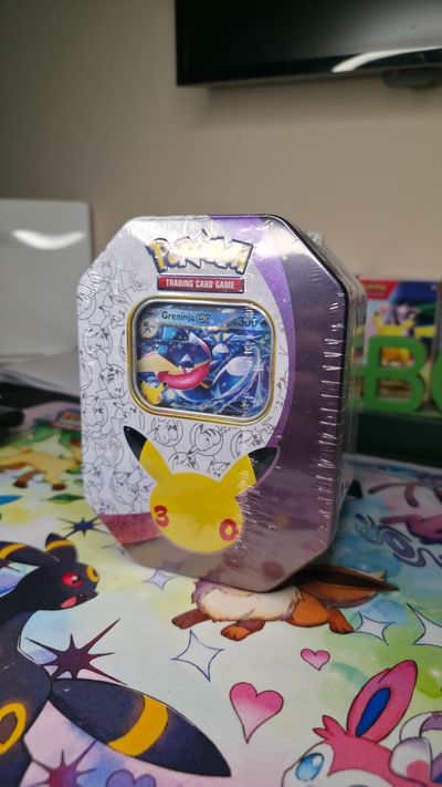 Pokemon Tin Greninja ex 30° Anniversario Sigillata ITA