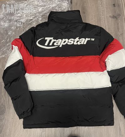 Trapstar Hyperdrive Red White Black Puffer