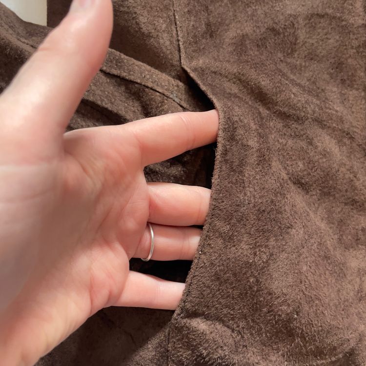 2000s Fitted Wilsons Leather Maxima Brown Suede Jacket image 10